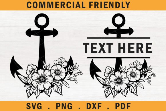 Download Floral Anchor Svg,nautical Monogram Svg - Nautical Collection