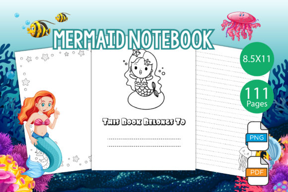 Download Mermaid Notebook and Journal - Mermaid Collection