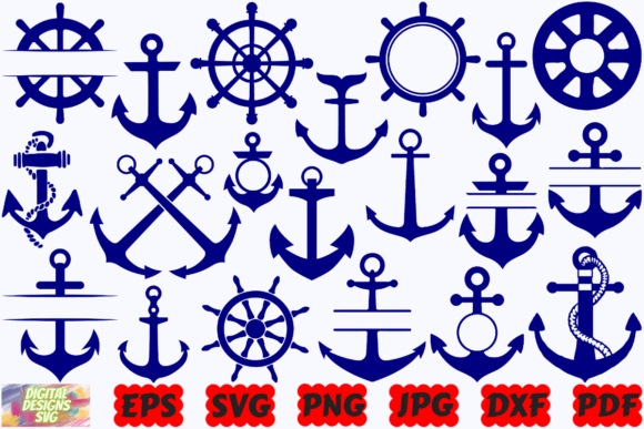 Download Anchor SVG | Nautical SVG | Marine SVG - Nautical Collection
