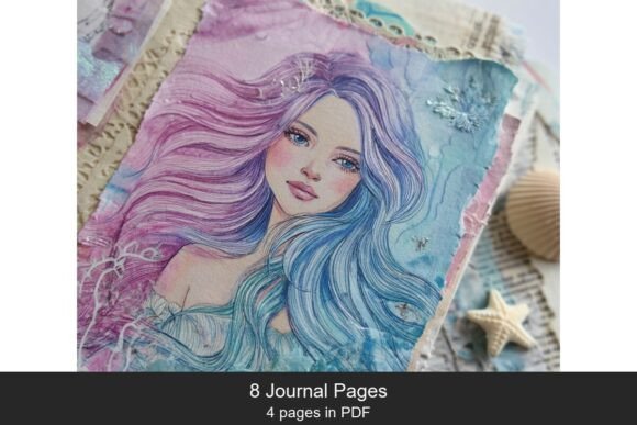 Download Pastel Mermaid Journal Pages - Mermaid Collection